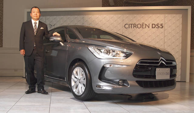 <strong>Citroen DS5｜シトロエン DS5</strong>　プジョー・シトロエン・ジャポン株式会社 代表取締役社長 上野国久氏