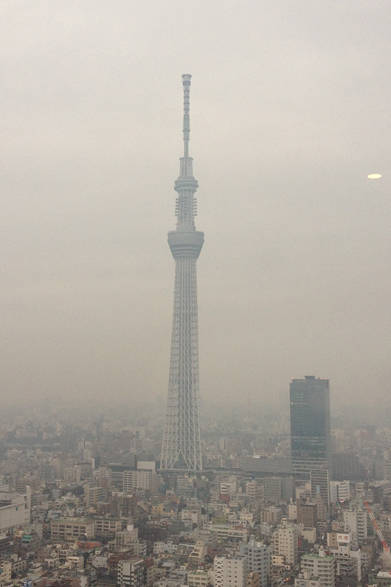 今日のスカイツリーにはUFOが……!?