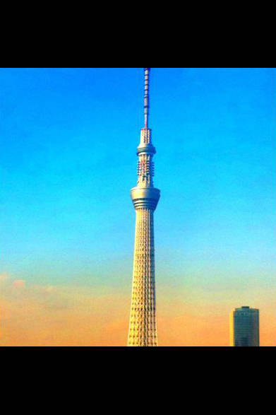 今日のスカイツリーもキレイでした