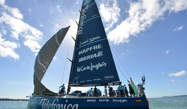 <strong>Volvo Ocean Race2011-12｜ボルボ・オーシャンレース2011-12</strong><br />「チーム・テレフォニカ」艇