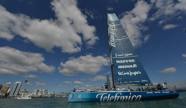 <strong>Volvo Ocean Race2011-12｜ボルボ・オーシャンレース2011-12</strong><br />「チーム・テレフォニカ」艇