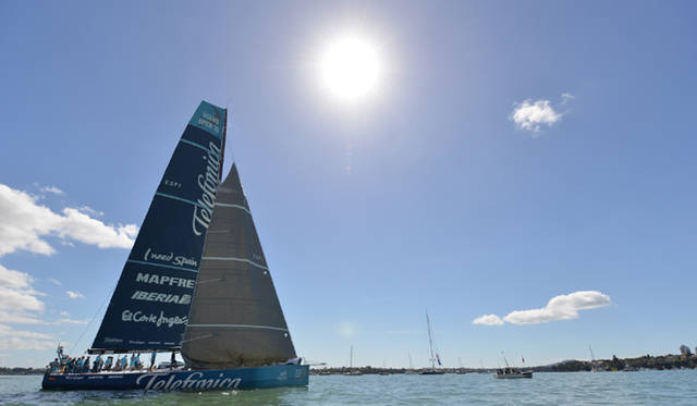 <strong>Volvo Ocean Race2011-12｜ボルボ・オーシャンレース2011-12</strong><br />「チーム・テレフォニカ」艇