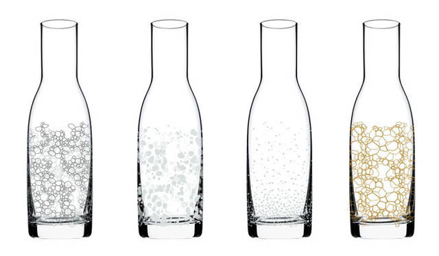 <strong>italesse｜イタレッセ</strong>　カラフェ ORGANICA（オーガニカ） リキッドパターン 1000cc 各7560円