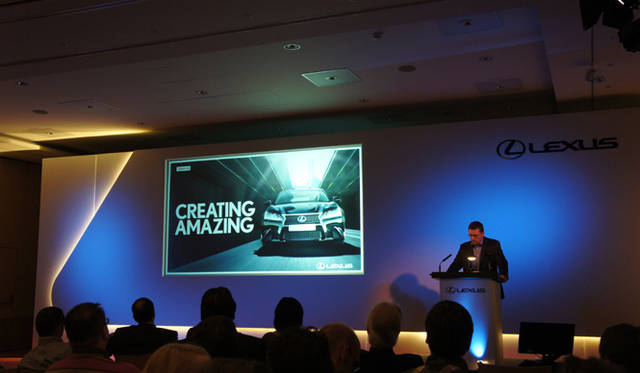<strong>Lexus GS｜レクサス GS</strong>　技術説明会の様子