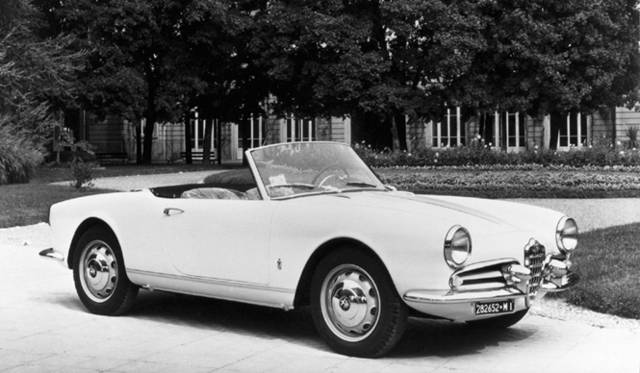 <strong>Alfa Romeo Giulietta Spider｜アルファロメオ ジュリエッタ スパイダー</strong>　1955年モデル