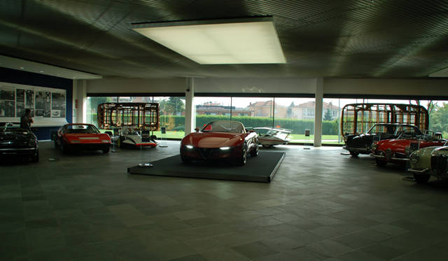 ピニンファリーナ本社ミュージアム内部　Photograph by TAKEDA Hiromi（武田公実）