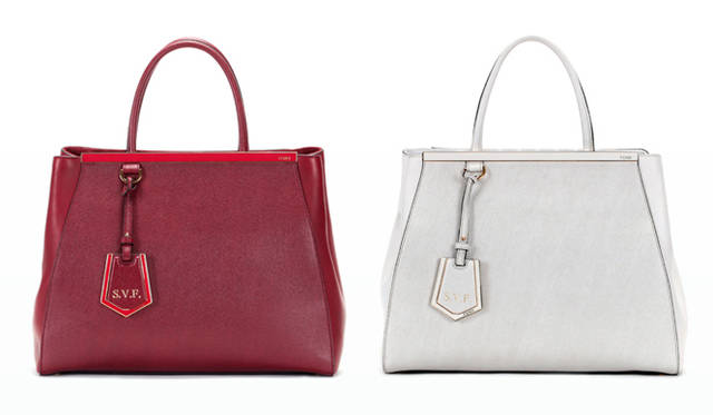 <strong>FENDI｜フェンディ</strong>　バッグ（カーフ）[W36×H28×D16cm]　各22万1550円