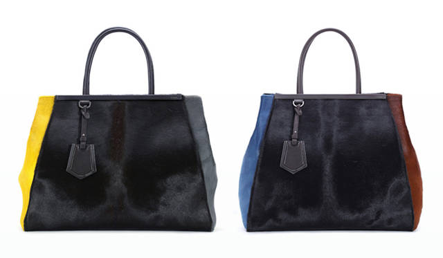 <strong>FENDI｜フェンディ</strong>　バッグ（ヘアカーフ）[W36×H28×D16cm]　各32万8650円