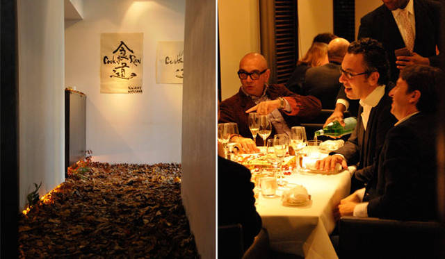 <strong>COOK IT RAW｜クック・イット・ロゥ</strong>　「NARISAWA」にしつらえられた里山。まるで同窓会のように、深夜まで会話はつづく