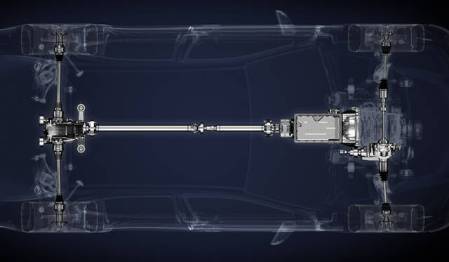 <strong>Lexus GS450h｜レクサス GS450h</strong>　電気式無段変速トランスミッションをふくむ、ハイブリッド動力系