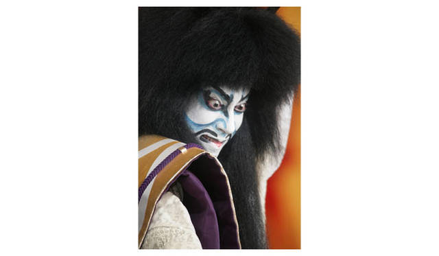 <strong>「篠山紀信展 写真力　THE PEOPLE by KISHIN」</strong>　市川海老蔵『船弁慶』平知盛の霊　2007年　©篠山紀信