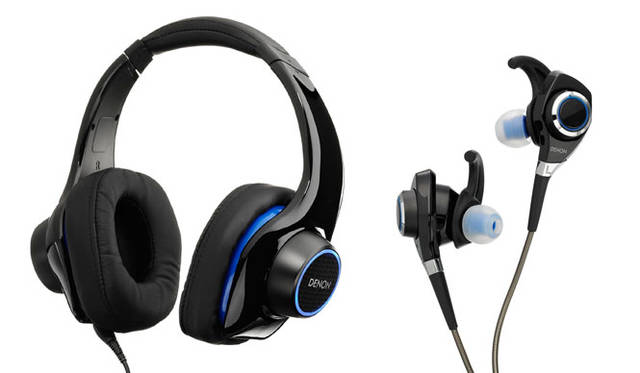 <strong>DENON｜デノン</strong>　URBAN RAVER　左／AH-D400EM、右／AH-C300（すべてオープン価格）