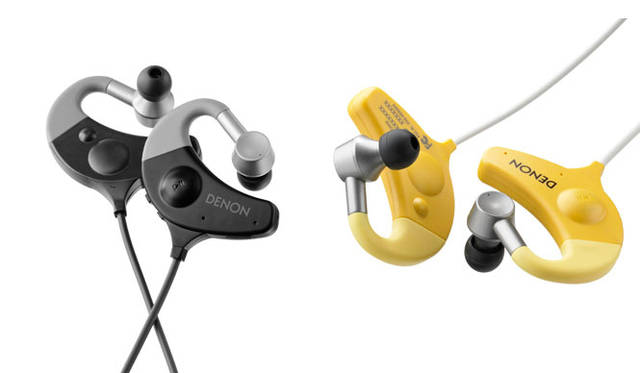 <strong>DENON｜デノン</strong>　EXERCISE FREAK　左／AH-W150BKEM、右／AH-W150YWEM（すべてオープン価格）