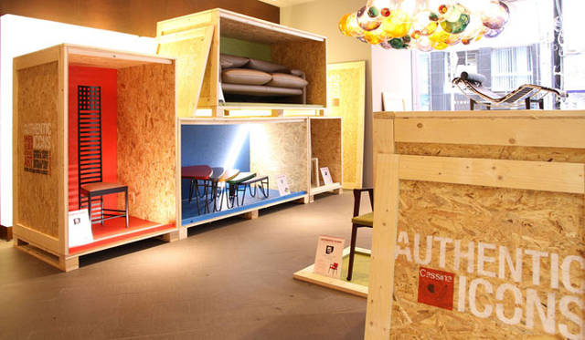 <strong>Cassina ixc.｜カッシーナ・イクスシー</strong>　「Cassina AUTHENTIC ICONS」スペシャルディスプレイ