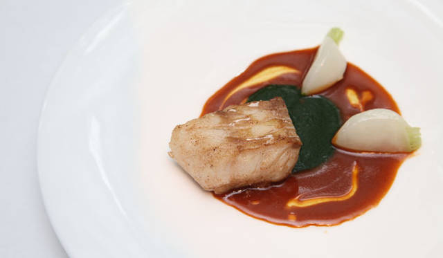 <strong>ジャパン・レストラン・ウィーク2012 サマープレミアム</strong>　エリカ・アンギャル監修「血液型別食事法」×レストラン アイ“Menu Nice Life” A型　鱈の低温キュイ、ブイヤベースのジュ