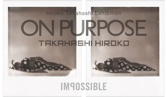 <strong>TAKAHASHI HIROKO</strong>　高橋理子展覧会「ON PURPOSE」