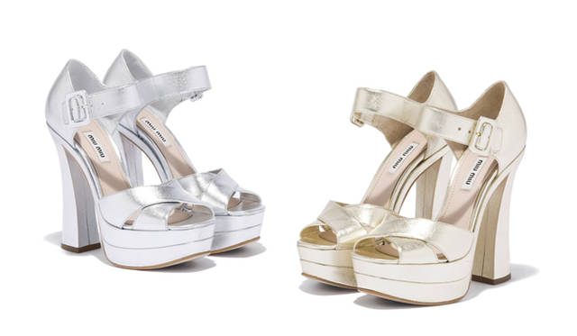 <strong>MIU MIU│ミュウミュウ</strong>　サンダル　￡270