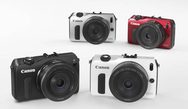 <strong>Canon｜キヤノン</strong>　カラーはブラック、シルバー、レッド、ホワイトの4色