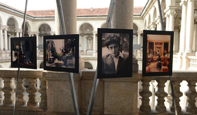 　発表会場のブレア美術館でも作品が展示された