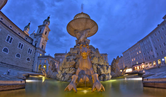 <strong>Audi｜アウディ</strong>　ザルツブルグの美しい夜景