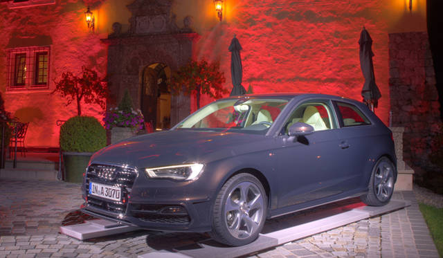 <strong>Audi｜アウディ</strong>　ホテルに展示されていたAudi A3