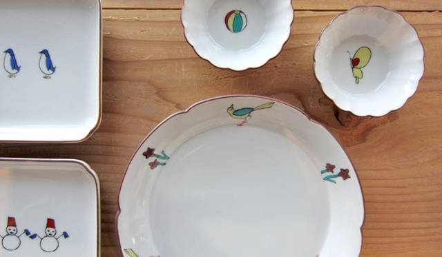 <strong>大日本市 伊勢丹店</strong>　九谷焼の窯元「上出長右衛門窯」と「丸若屋」がコラボレーションした食器シリーズ「KUTANI SEAL（クタニシール）」