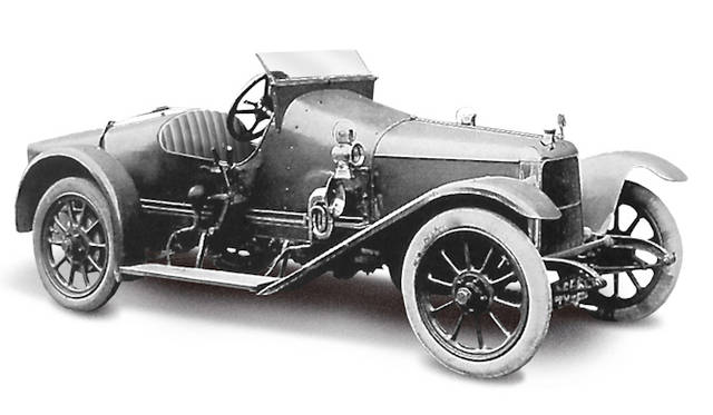 <strong>Astonmartin Coal Suttle｜アストンマーチン コールスカトル</strong><br />1915年製　石炭をいれるバケツ という変わった名前をもつ アストンマーティンブランド最初のクルマ　1915年に発売　性能は優秀だったがセールス面では不調だったという