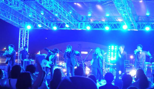 <strong>Lexus Spindle Night｜レクサス スピンドル ナイト</strong><br />東京スカパラダイスオーケストラによるライブで、会場の盛り上がりは最高潮に