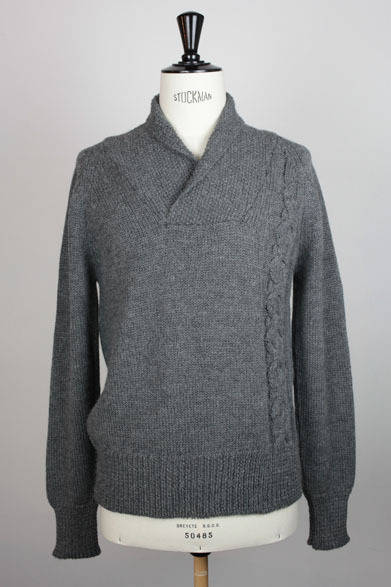 <strong>MONSIEUR LACENAIRE｜ムッシュー・ラスネール</strong>　2012-13年秋冬コレクション　ベビーアルパカショールニット