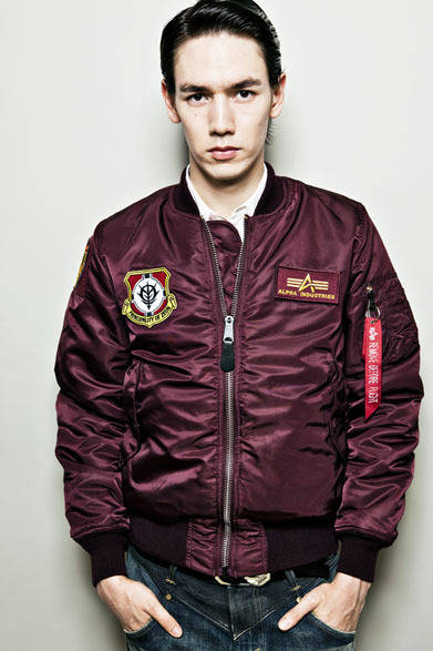 <strong>STRICT-G｜ストリクト ジー</strong>　STRICT-G  MA-1　2万6250円　© SOTSU・SUNRISE