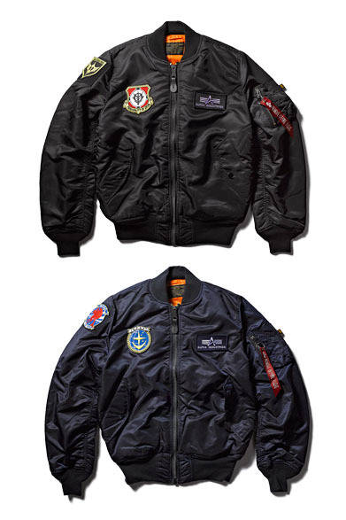 <strong>STRICT-G｜ストリクト ジー</strong>　STRICT-G  MA-1　各2万6250円　© SOTSU・SUNRISE