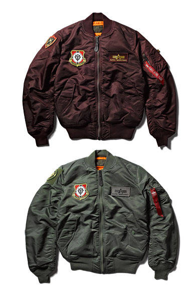 <strong>STRICT-G｜ストリクト ジー</strong>　STRICT-G  MA-1　各2万6250円　© SOTSU・SUNRISE