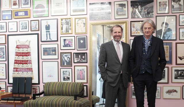 　ギョーム・ドウ・セーヌ氏とポール・スミス氏