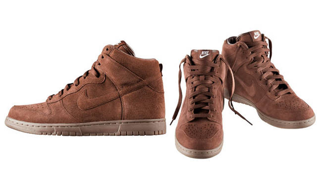 <strong>A.P.C.｜アー・ペー・セー</strong>　「A.P.C.＋NIKE」　＜メンズ＞NIKE DUNK HIGH ’08（ブラウン）1万2600円