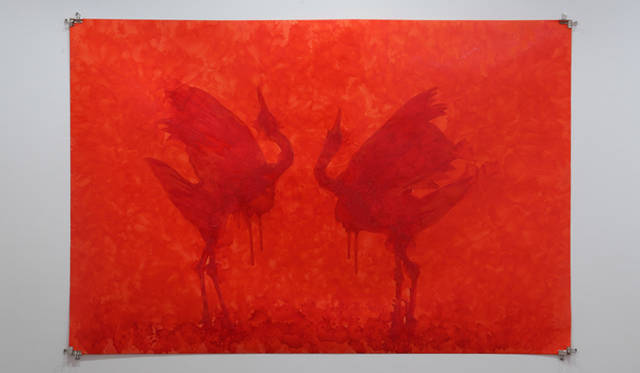 <strong>ART│『ホームアゲイン－Japanを体験した10人のアーティスト』展</strong><br />プラディープ・ミシュラ<br />「ウォームス・オブ・トゥゲザネス(9)」／2010年／油絵具、キャンバス／138 .0x 209.0 cm<br />撮影：木奥惠三