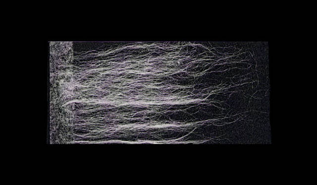 　＜スーパー長繊維＞　これが、ふわふわした質感のヒミツ