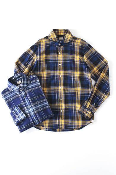 　シャツ各1万6800円（9月上旬発売予定／アングレー／阪急MEN’S TOKYO）