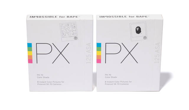 <strong>「IMPOSSIBLE for BAPE®」</strong> ヴィンテージポラロイドのコレクターとしても知られるA BATHING APE®クリエイティブディレクターNIGO®が完全監修