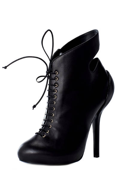 <strong>Giuseppe Zanotti Design｜ジュゼッペ・ザノッティ・デザイン</strong>　レースアップブーティ 12万2850円