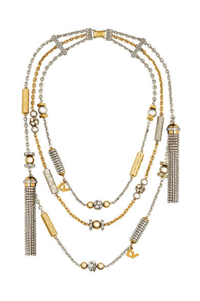 <strong>LOUIS VUITTON│ルイ・ヴィトン</strong>　ネックレス「ソートワール・オール ザット ジャズ」29万850円（参考価格）11月発売予定　© LOUIS VUITTON /BENOIT PALLUEL