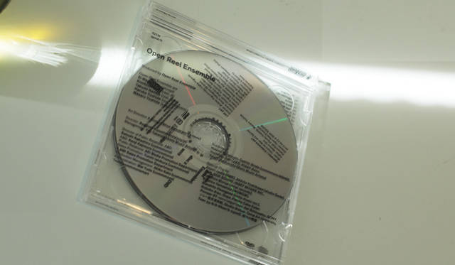 <strong>Open Reel Ensemble × artless｜</strong> 1stアルバム『Open Reel Ensemble』。アートワークを手がけたのが川上さんだ