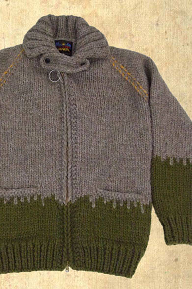 <strong>NIGEL CABOURN｜ナイジェル・ケーボン</strong>　2012-13年秋冬コレクション　KNITTED GOOSE JUMPER 7万9800円