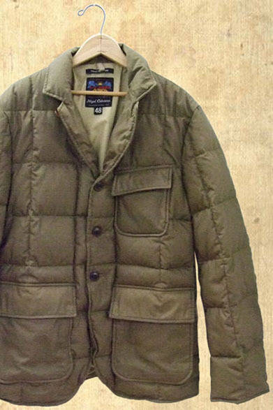 <strong>NIGEL CABOURN｜ナイジェル・ケーボン</strong>　2012-13年秋冬コレクション　QUILTED JACKET 9万9750円