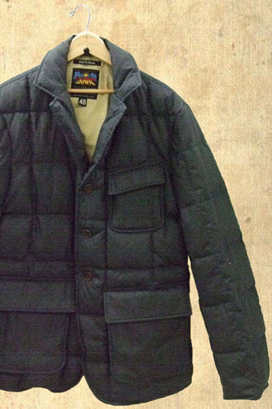<strong>NIGEL CABOURN｜ナイジェル・ケーボン</strong>　2012-13年秋冬コレクション　QUILTED JACKET 9万9750円