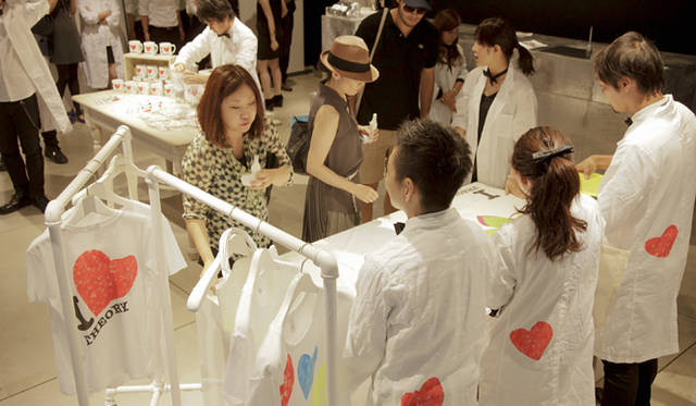 <strong>theory｜セオリー</strong>　ゲストたちはさまざまな趣向のイベントを楽しんだ