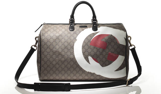 <strong>GUCCI｜グッチ</strong>　ダッフルバッグ[W43×H27×D23.5 cm]　11万9700円