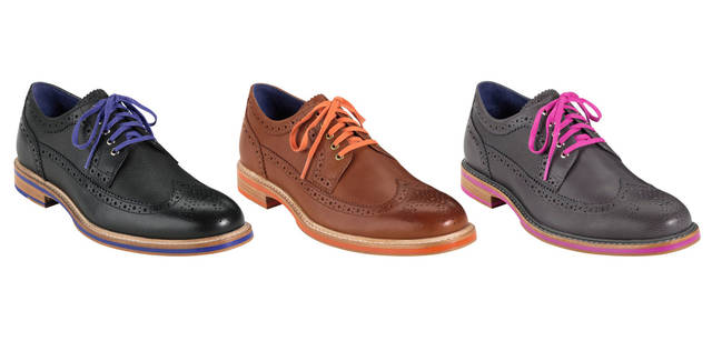 <strong>COLE HAAN｜コール ハーン</strong><br />「クーパースクエア ウィングチップ」は全3色で展開。 各4万4100円