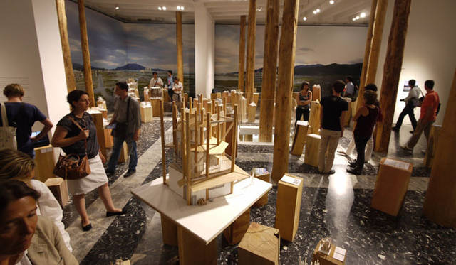 <strong>JAPAN FOUNDATION｜国際交流基金</strong>　第13回ヴェネチア・ビエンナーレ国際建築展　日本館会場　© Japan Foundation Photographs by HATAKEYAMA Naoya