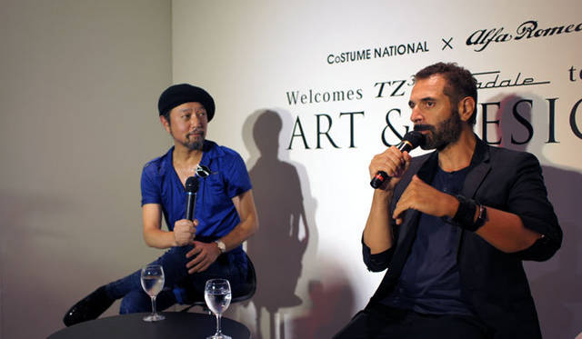 <strong>CoSTUME NATIONAL｜コスチューム・ナショナル</strong>　原田則彦氏とのトークショーも開催　Photograph by SUGIURA Shu（OPENERS）