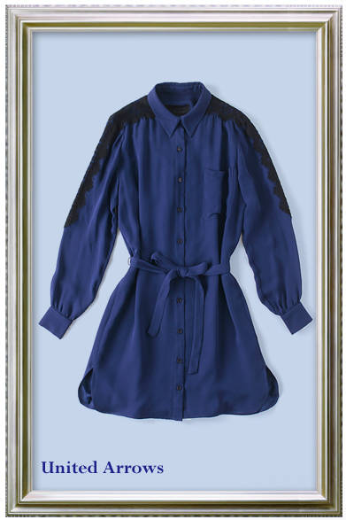 話題の初上陸ブランド「ヌヌー」のシャツドレスを、トップスとして着こなして。<br /><br />ドレス　5万6700円（Nonoo｜ヌヌー／ユナイテッドアローズ 原宿本店 ウィメンズ館）<br /><br />ユナイテッドアローズ 原宿本店 ウィメンズ館<br />東京都渋谷区神宮前2-31-12 B1-1F<br />Tel. 03-3479-8176